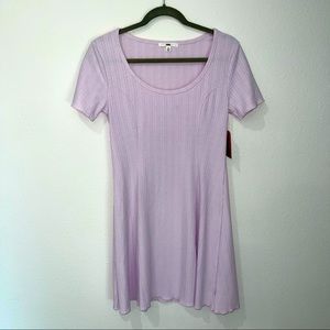 NWT: Lilac Vans T-Shirt Dress sz M
